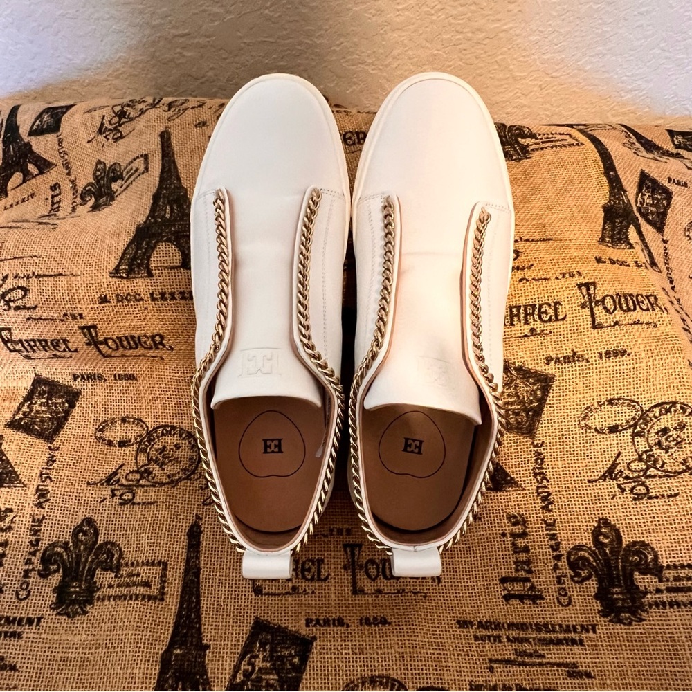 ESCADA leather fashion sneakers AS-IS